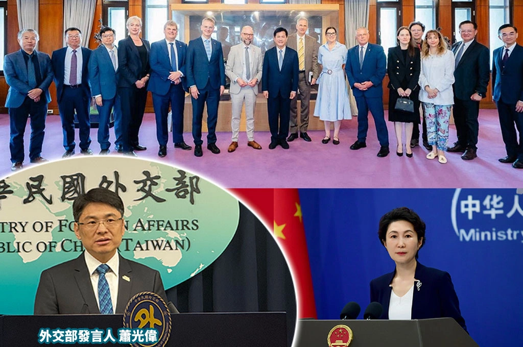 德國國會議員訪台遭中國批評…外交部反擊：再多謊言也無法改變公認的台海現狀