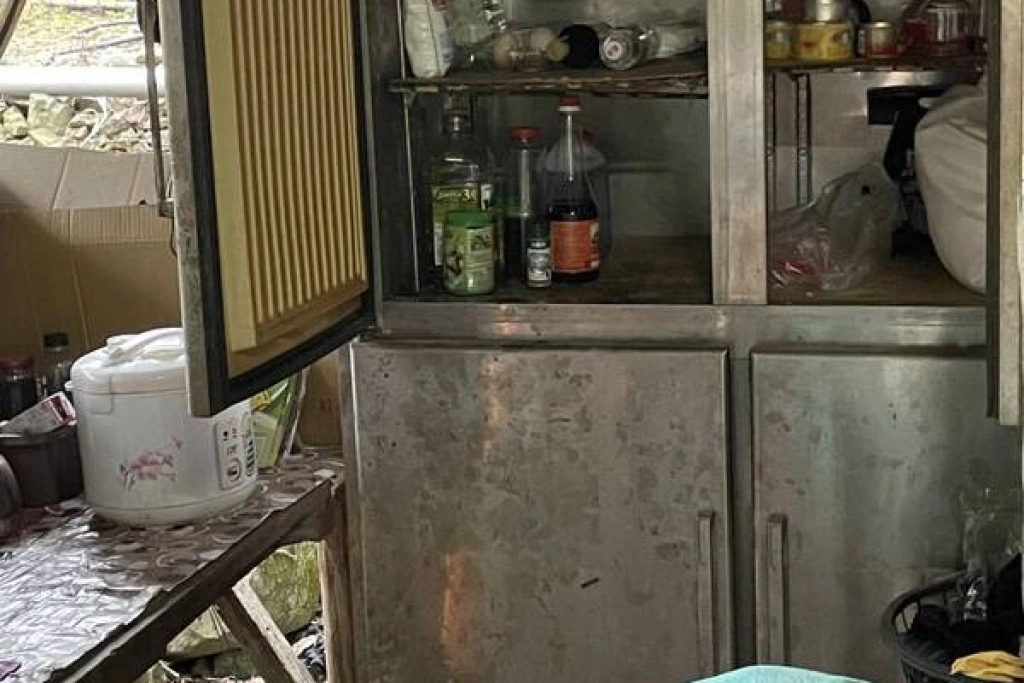 黑熊入侵阿里山達邦部落工寮（1）