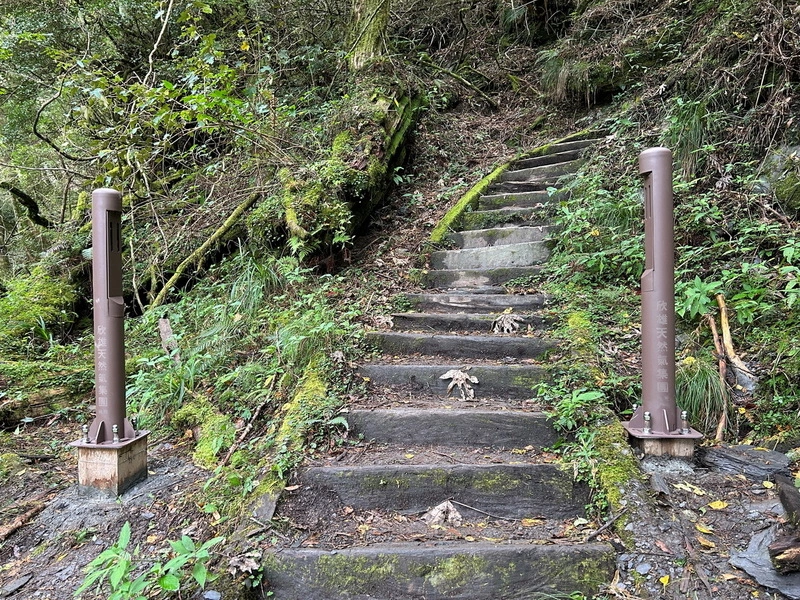 庫哈諾辛山登山口設置人流計數器