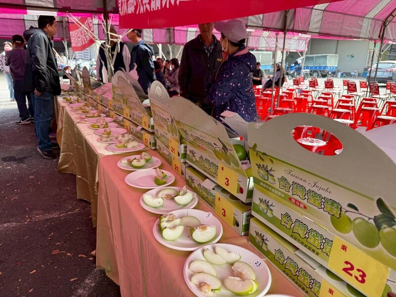 高雄市燕巢區辦番石榴、蜜棗品質評鑑比賽