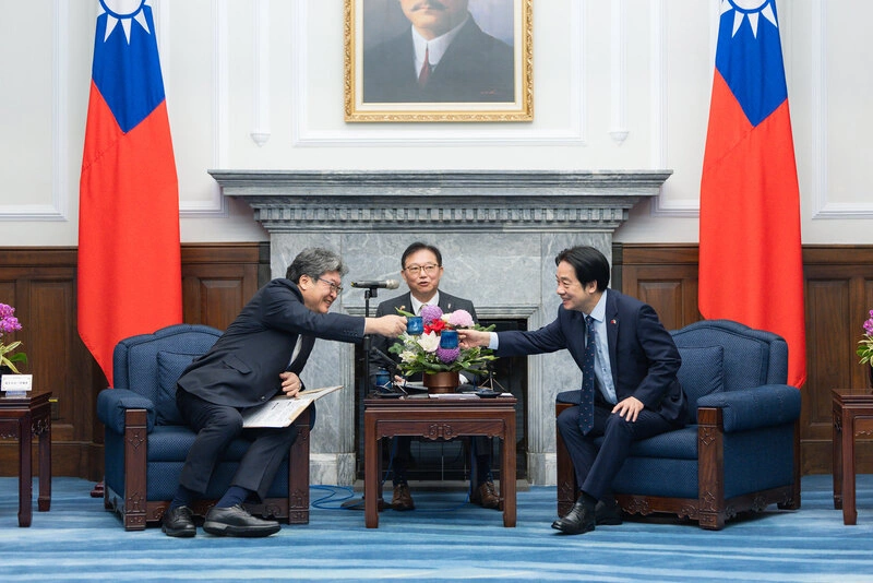 賴總統接見日本眾議員訪團