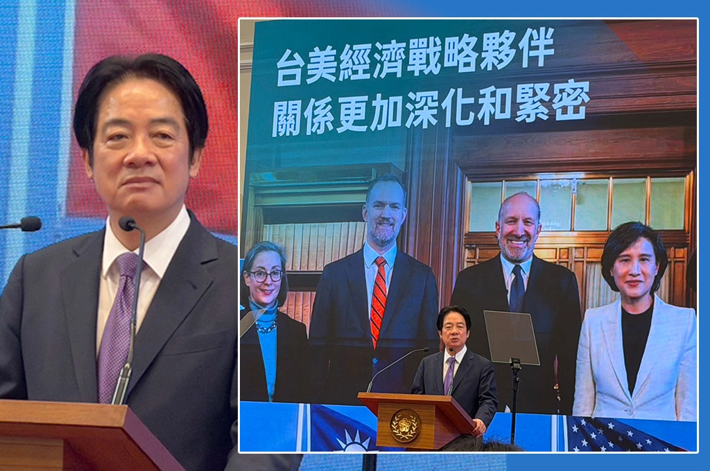 賴清德說明EPPD台美經貿三戰略方向、再籲立院審議對等關稅「跨越黨派藩籬」：共同守護得來不易成果