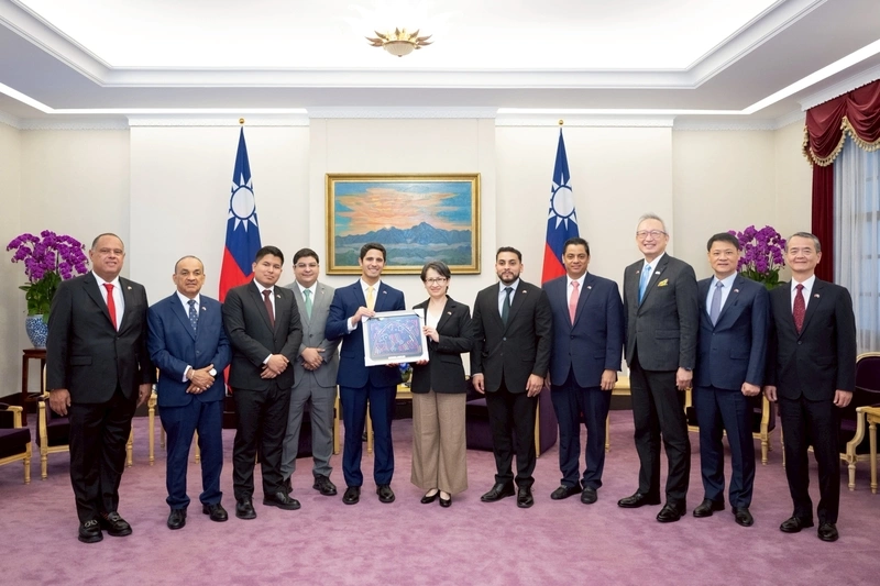 蕭副總統：台灣巴拿馬共享民主價值　盼深化雙邊關係