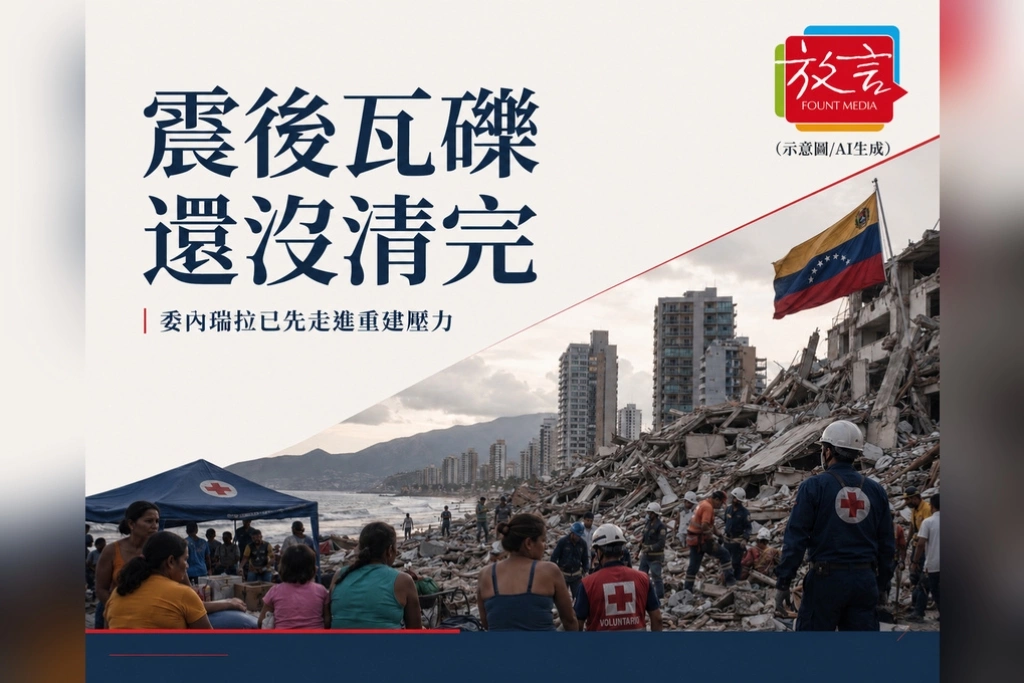 《放. 新聞／世界要聞／委內瑞拉》委內瑞拉震災死亡升至三千八百多人！羅德里格斯要求解凍海外資產救災