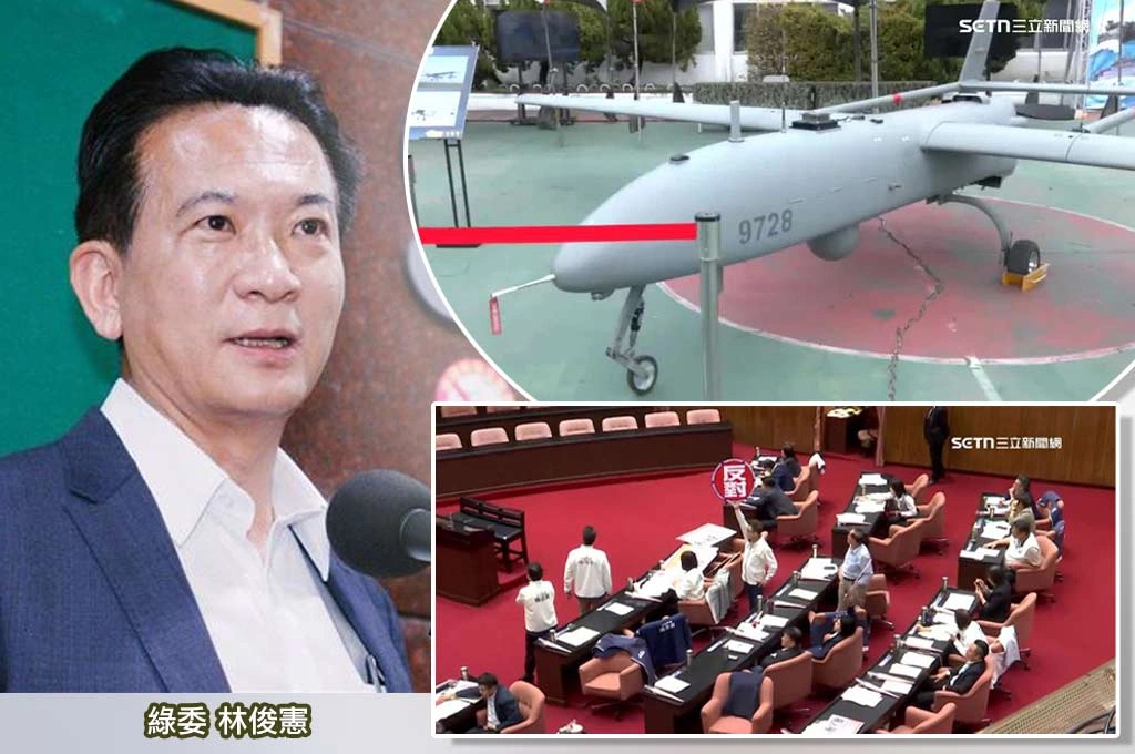 軍購遭砍「無人機股票昨大跌」！林俊憲酸「看產業跳腳、國民黨急改口支持」：想騙大家少來了