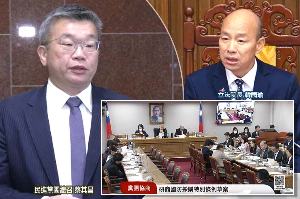 軍購條例三度協商仍卡關！5月6日再議…蔡其昌痛批：進度退回委員會階段