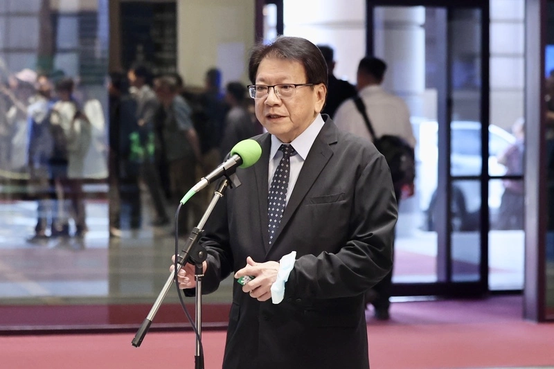 擔心阻礙攝影碰到記者　潘孟安：造成不愉快很歹勢