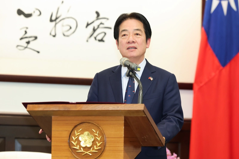 賴總統：台灣將持續捍衛自由民主的生活方式