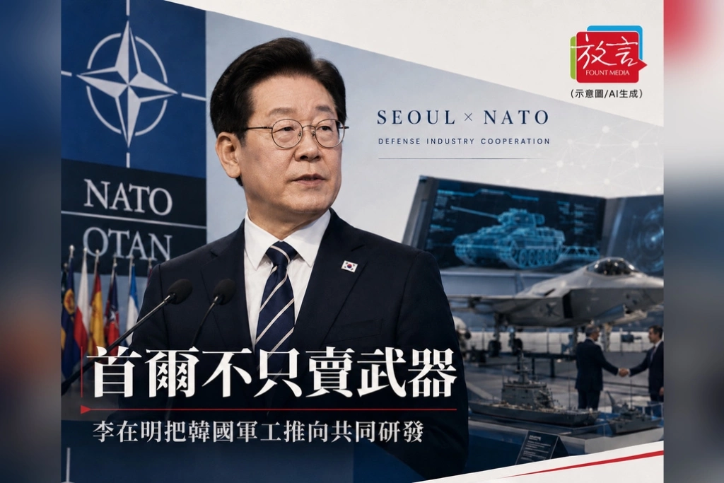《放. 新聞／世界要聞／韓國》李在明在北約推韓國軍工二點零！首爾不只賣武器　還想進共同研發核心圈