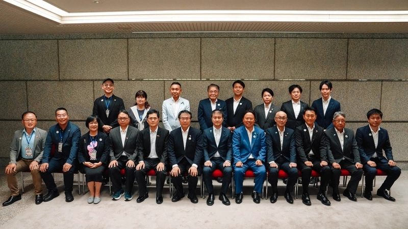 黃偉哲拜會日本埼玉縣議長、副知事　深化台日交流