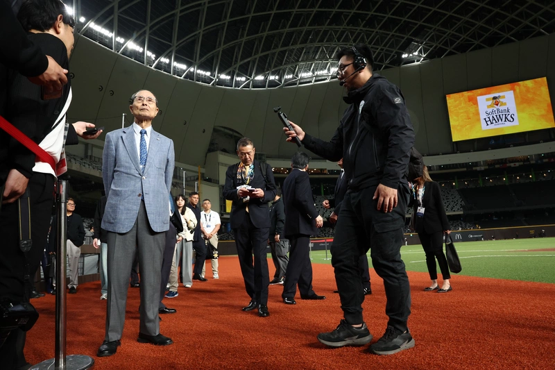 王貞治鼓勵徐若熙　認為台灣棒球實力正在上升中