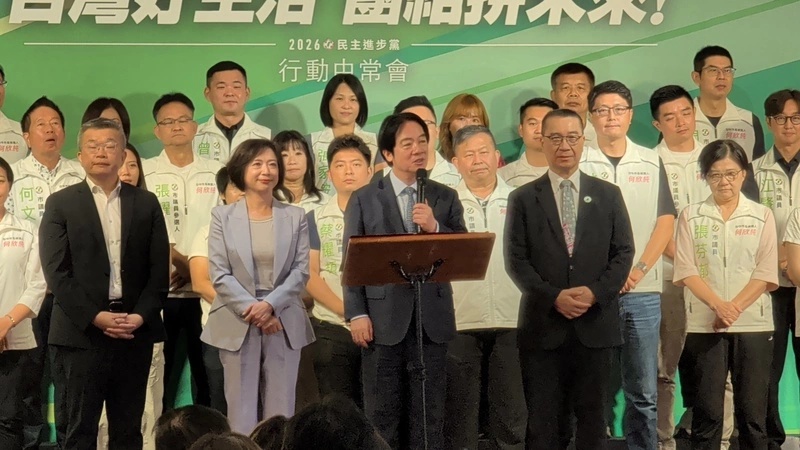 賴清德批台中市成食安破口  籲換人換黨做做看