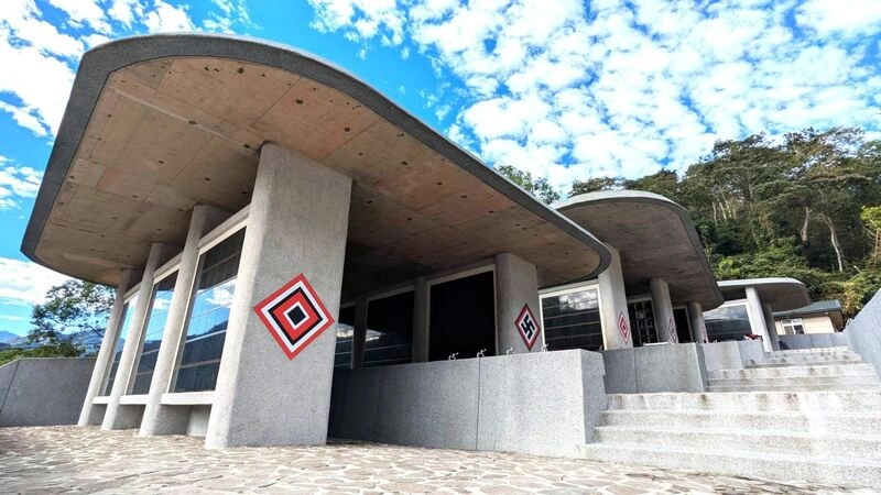 竹縣五峰公墓納骨牆啟用