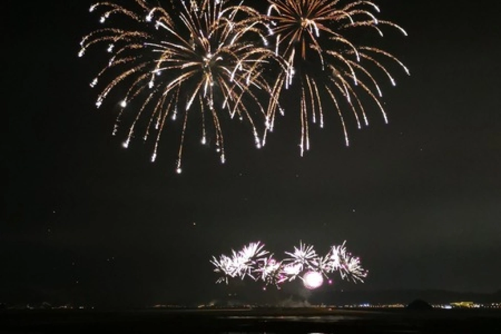 同步點亮夜空第20年  金門廈門兩岸煙火迎新年