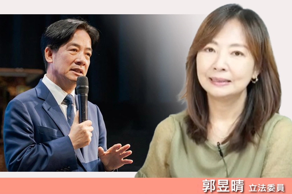 賴總統出現畫面少、總是冷冰冰？…郭昱晴坦言「輿論系統不足」：互動感應提高、要更貼近人民