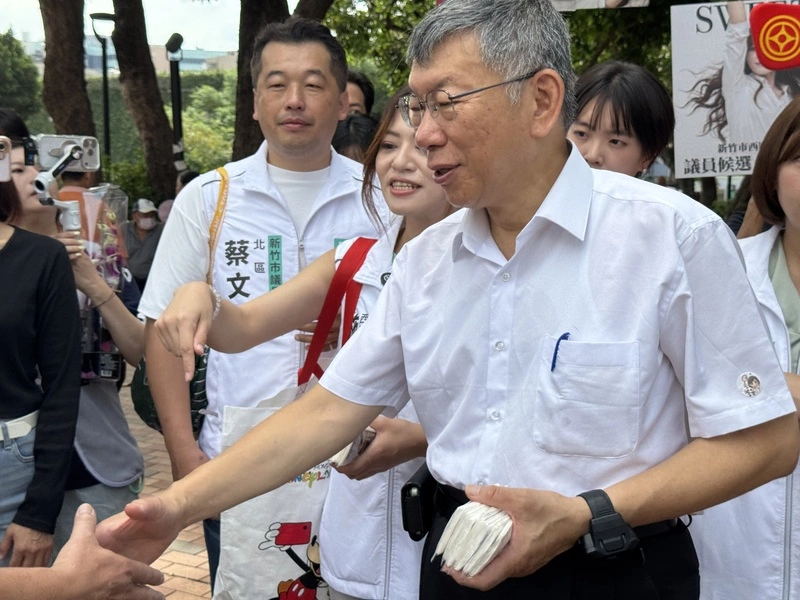出席竹市活動被指行政不中立　柯文哲：未政治宣傳