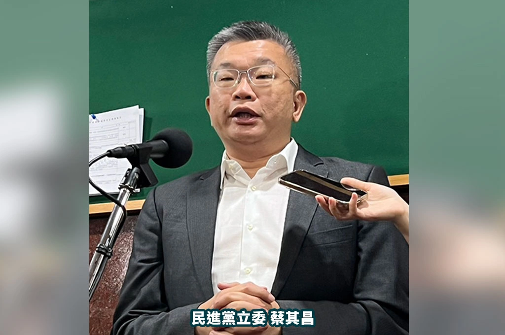 屢被點名接任民進黨團總召...蔡其昌首度回應：承擔是「大家需要你才有的問題」自己不該回答