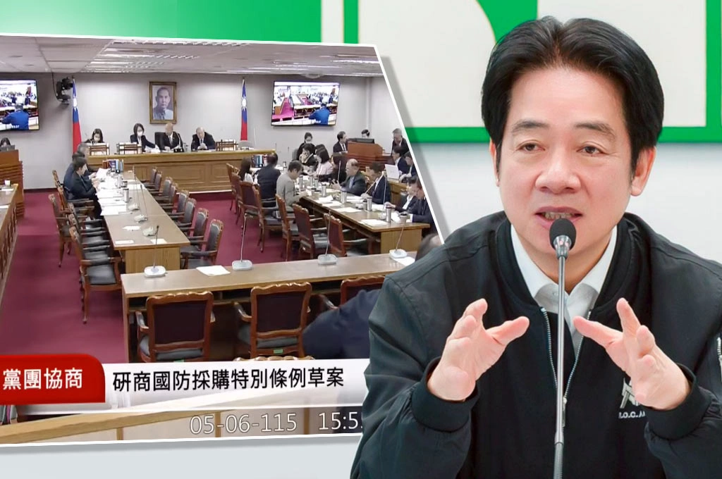 1.25兆軍購在野稱「空白授權」？賴清德：國防部已開機密專報說明、預算仍須由立院審議「絕無黑箱」