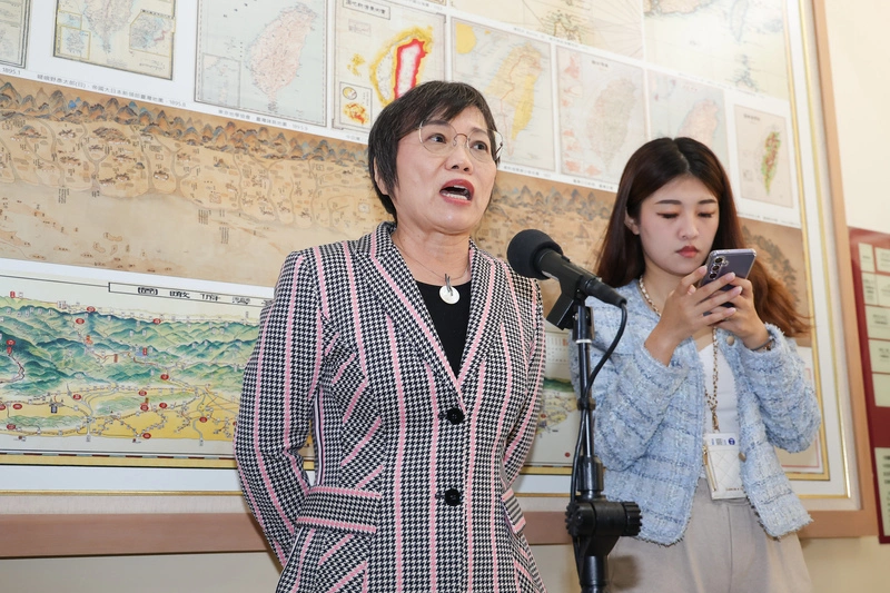 立院內政委員會　劉世芳會前受訪