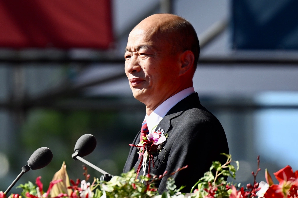 韓國瑜國慶狂轟政府...總統府表達遺憾、意外:以不實消息對不同政黨做政治攻擊!