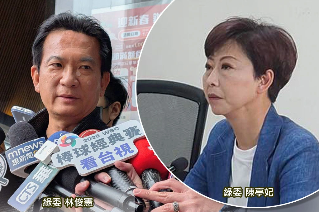 陳亭妃未簽綠黨團「切割郭信良」三點協議...林俊憲指「恩怨是陳弄出的需縫合」:賴主席一定馬上叫她簽!