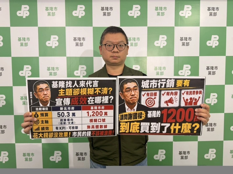 綠批安心亞年度千萬代言費　基市：不到科目1/4