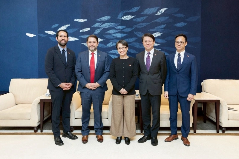 副總統接見美參議員　強調美國是台灣重要合作夥伴