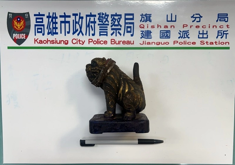高雄旗山天后宮金虎爺神像遭竊　警火速逮人