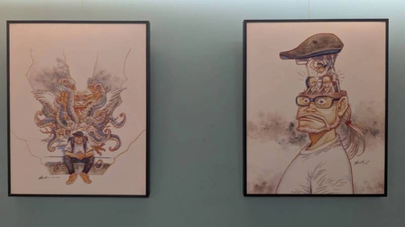 麥人杰漫畫「雙寶記」發表會（2）