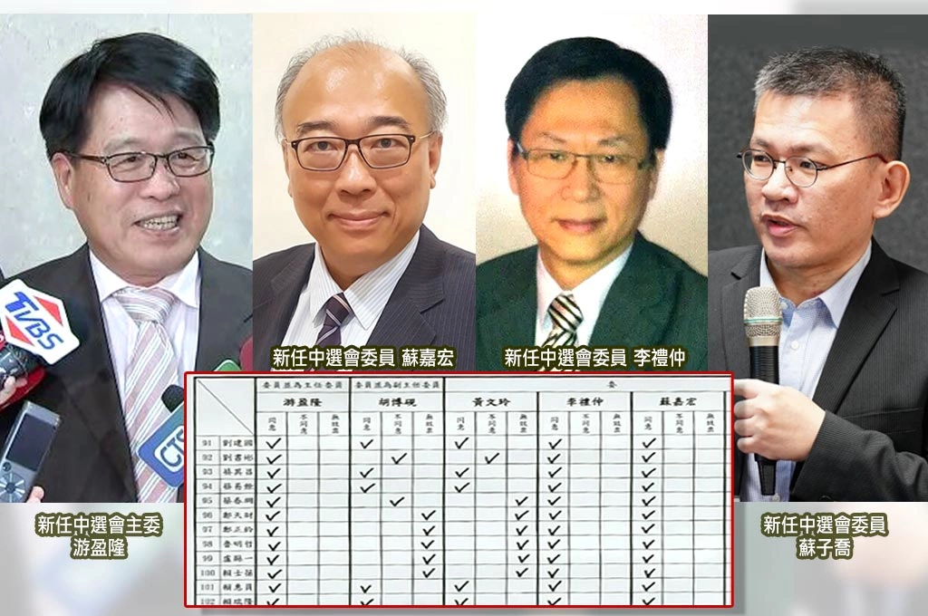 能提李貞秀「當選無效之訴」中選會可開會了？立院今通過四人同意權...民進黨全投游盈隆！