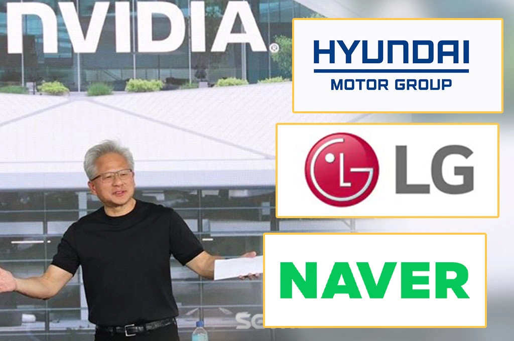 台灣之後換韓國！黃仁勳為何急著見現代、LG、NAVER？答案不在晶片，而在機器人