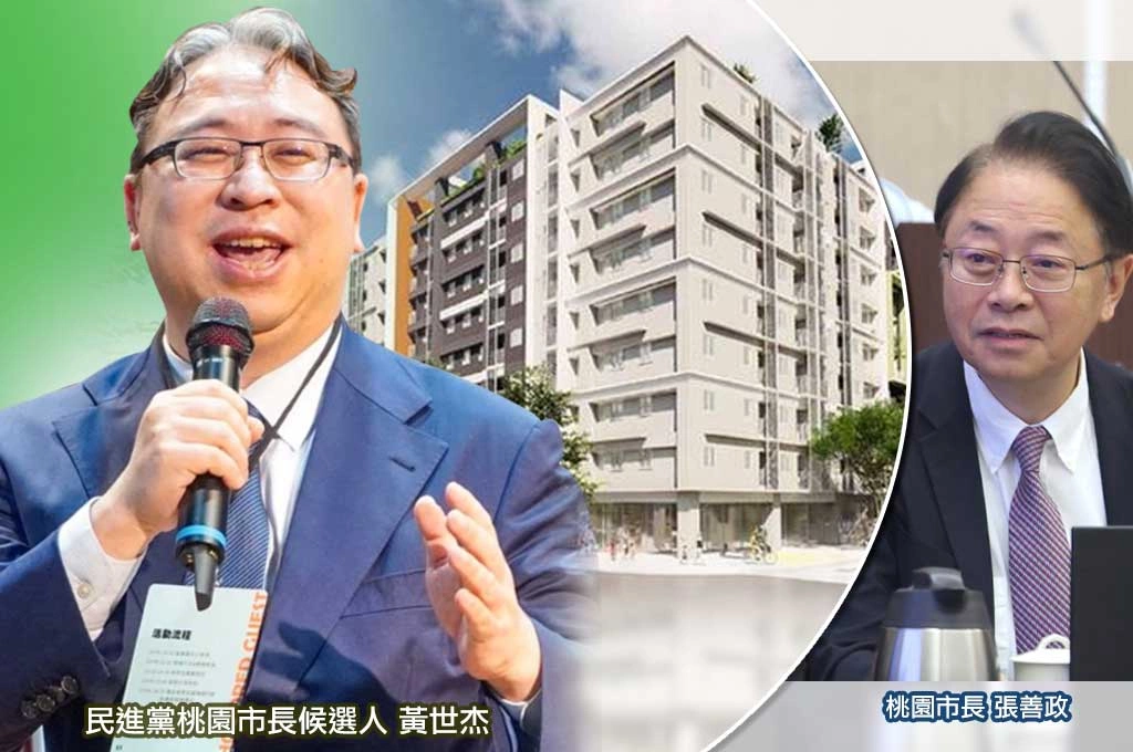 張善政稱「95%政見完成」？黃世杰拿數據打臉：張善政任內啟動、完工社宅數是0！