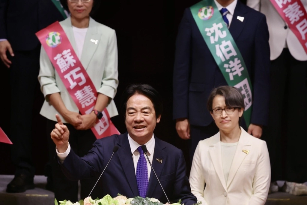 賴清德：反對中國紅色恐怖　不讓民主台灣走回頭路