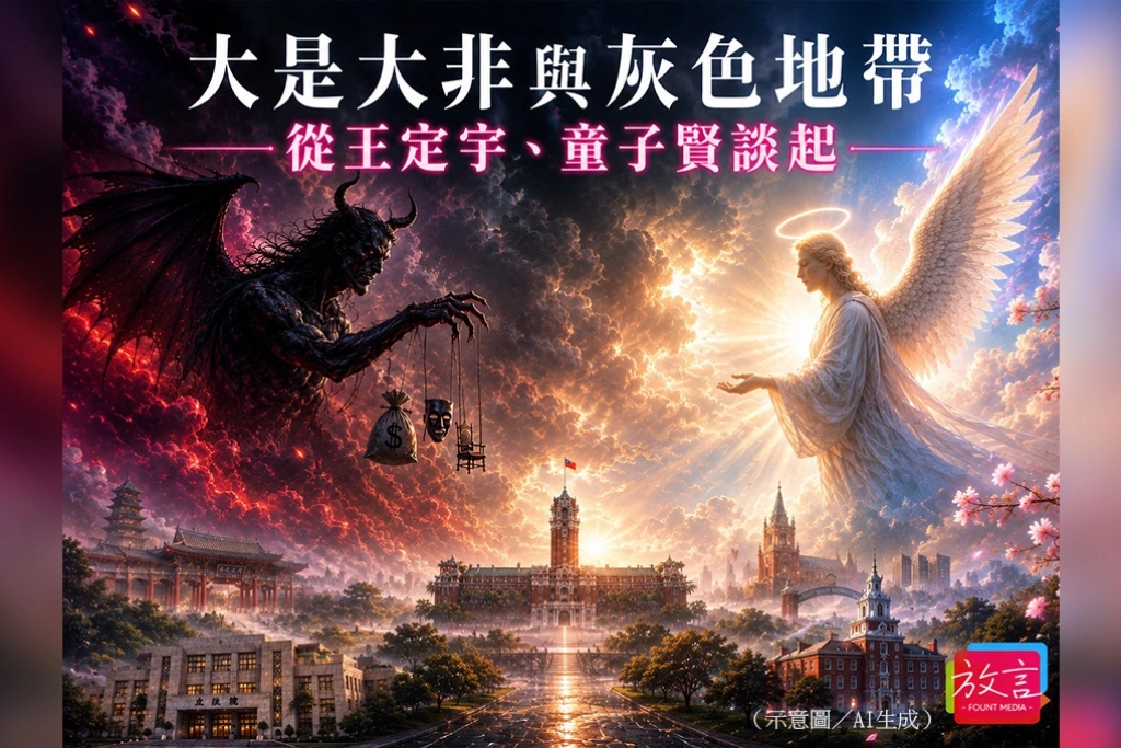 【蔻擊. 蔻集】大是大非與灰色地帶——從王定宇、童子賢談起