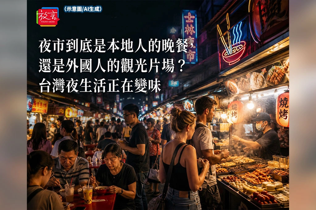 夜市到底是本地人的晚餐，還是外國人的觀光片場？台灣夜生活正在變味