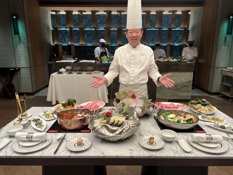 耶誕跨年將屆　台中飯店業者推新菜色（1）