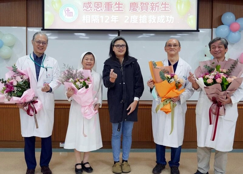 相隔12年　聖馬爾定醫院2度救回羊水栓塞產婦