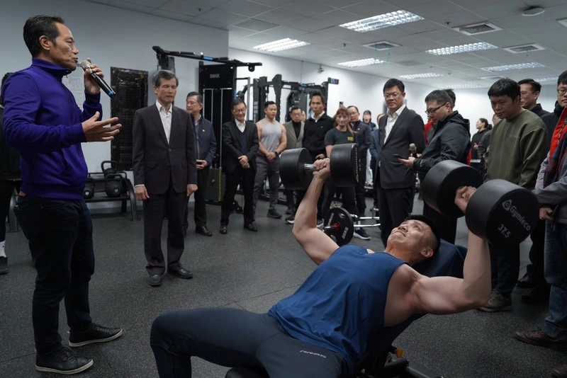 北市警友會捐訓練運動器材　守護員警健康