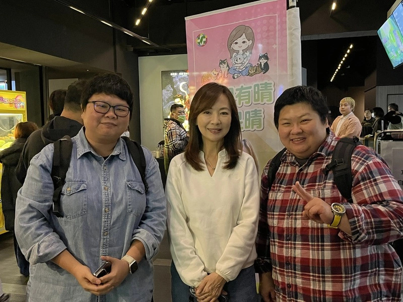 郭昱晴包場邀民眾同賞電影