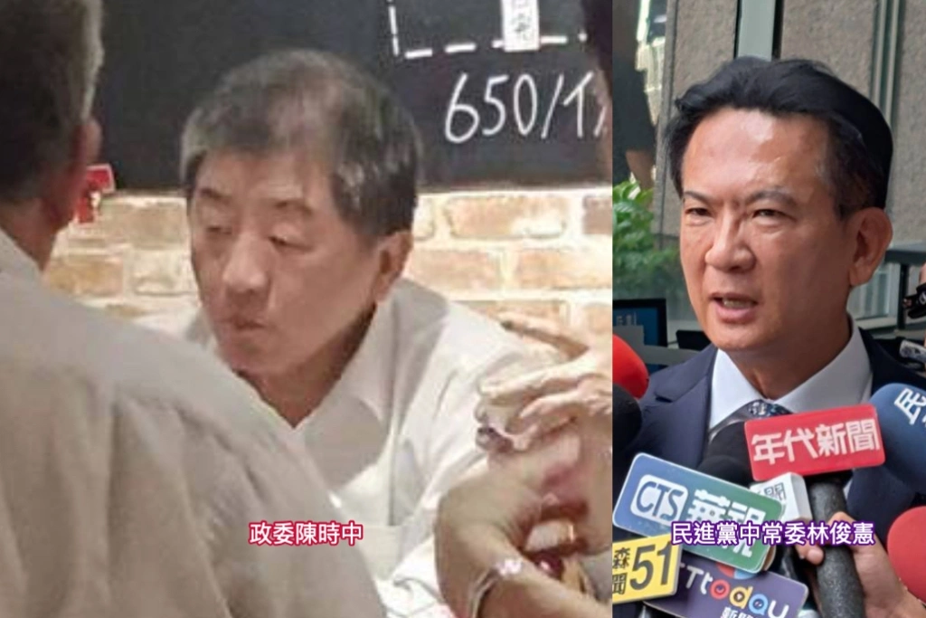 陳時中吃飯被拍藍轟「毒油還應酬」？林俊憲：沒妨礙職責、國民黨編故事有點Low