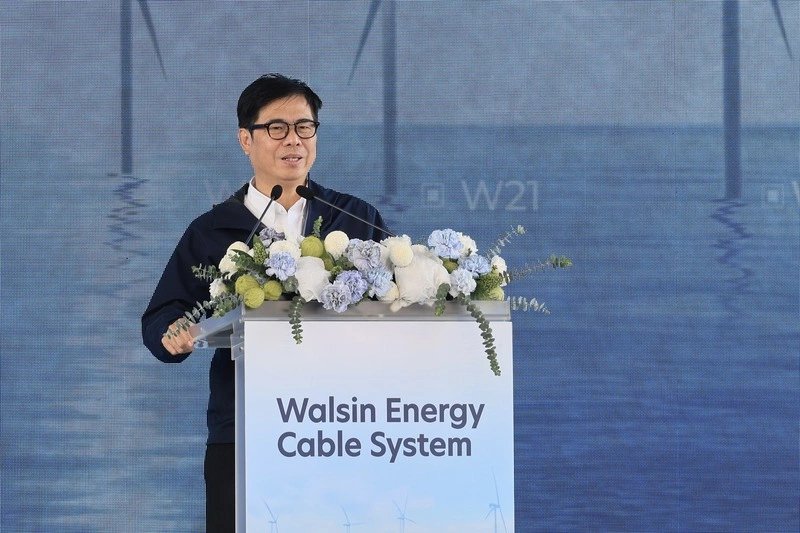 全台首座海底電纜廠高雄開幕　陳其邁出席致詞