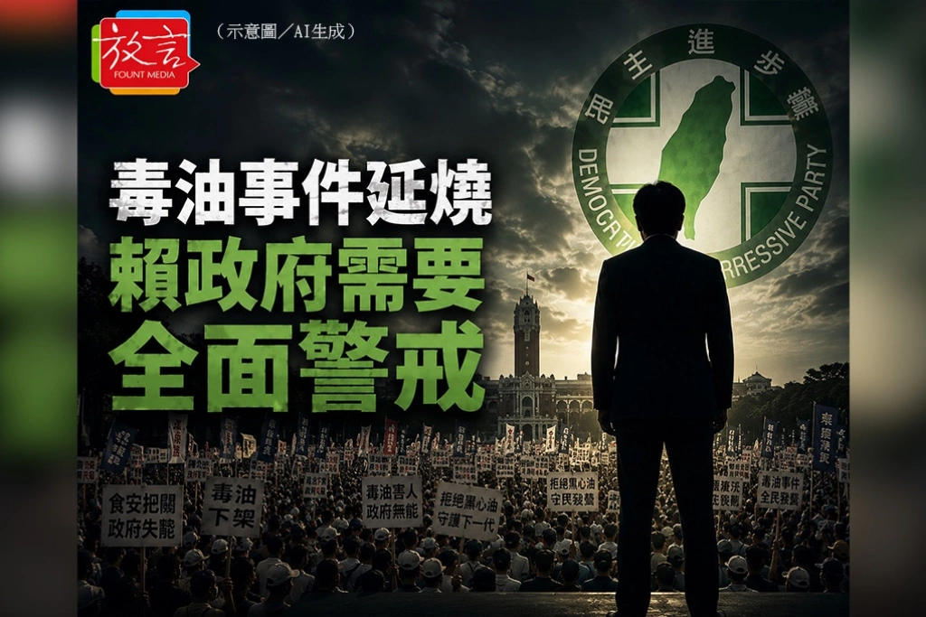 【騰焰飛芒】毒油事件延燒,賴政府需要全面警戒