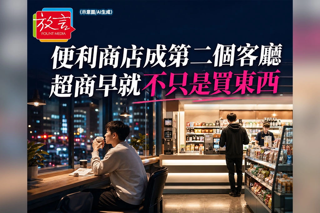 便利商店變成台灣人的第二個客廳！繳費、取貨、吃飯、吹冷氣，超商早就不只是買東西