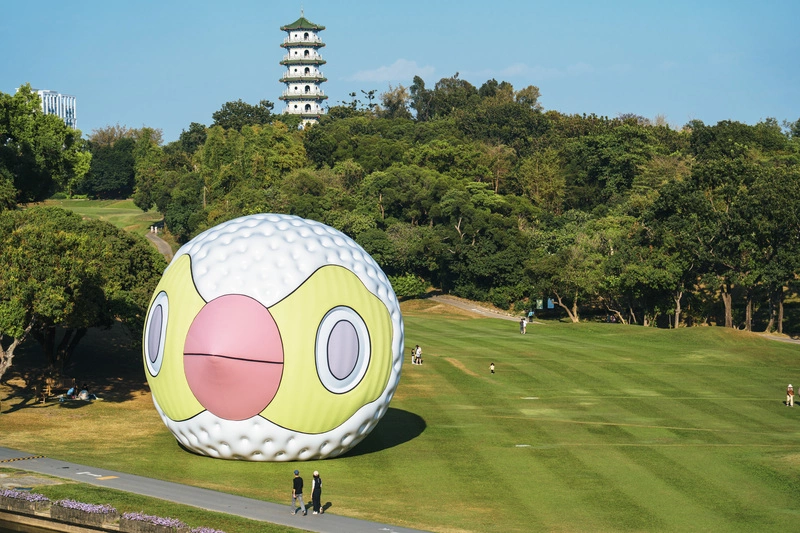 高雄果嶺公園、澄清湖公園換裝　巨型裝置藝術登場