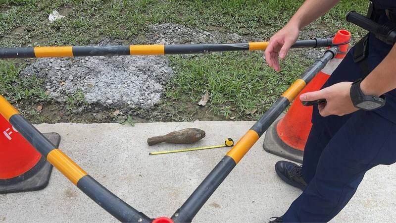台北信義區捷運工地發現疑未爆彈　警消通報處置