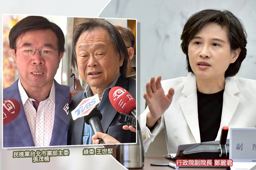綠黨中央開會、張茂楠會外稱王世堅是「鄭麗君外最好台北市長人選」？知情人士還原「根本沒此事」：要選就直說「別餓鬼假小心」！