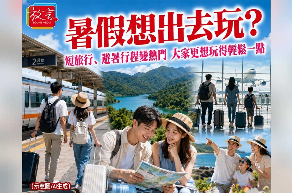 暑假想出去玩？短旅行、避暑行程變熱門　大家更想玩得輕鬆一點