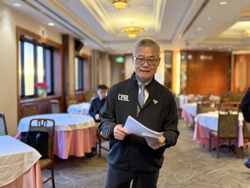 中職領隊會議　楊清瓏會後受訪