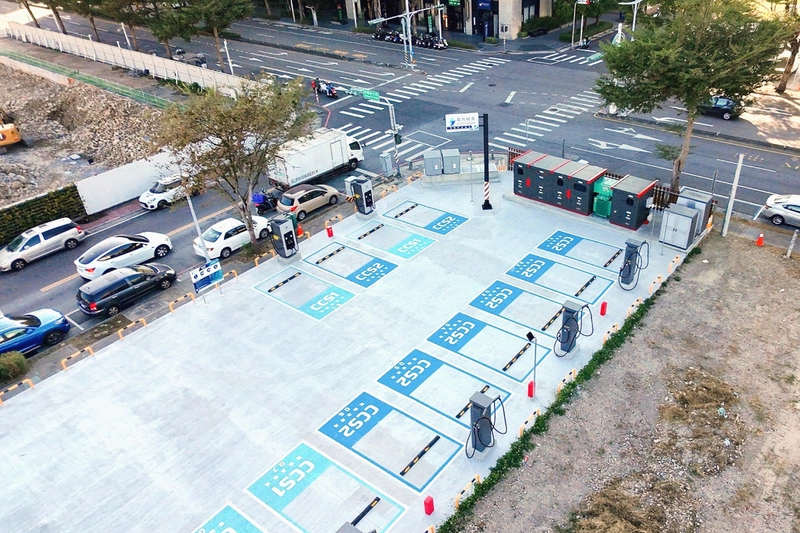 星舟快充首座高功率專用站啟用