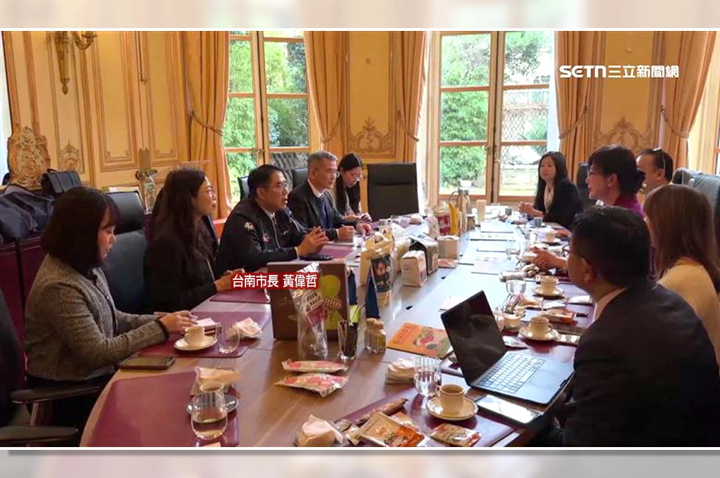 卯起來衝台南國際知名度!黃偉哲一週訪四國、每都市待不到24小時...幕僚指靠「紅眼班機」省到底:是政壇真正的最省一哥